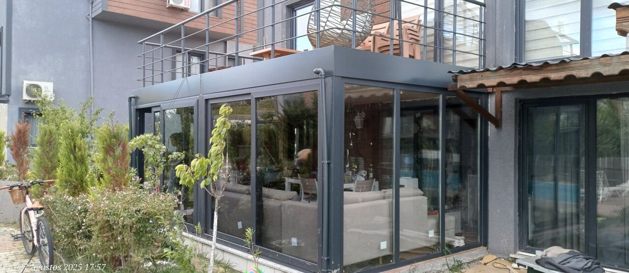 Motorlu Pergola - Teknik Dizayn Alüminyum