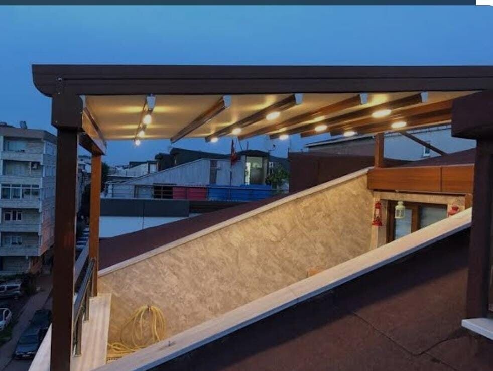 Otomatik Pergola - Teknik Dizayn Alüminyum