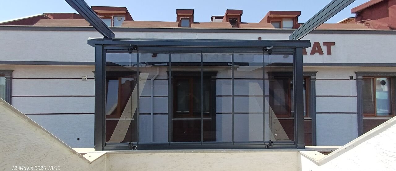 Bioklimatik Pergola Sistemi - Teknik Dizayn Alüminyum